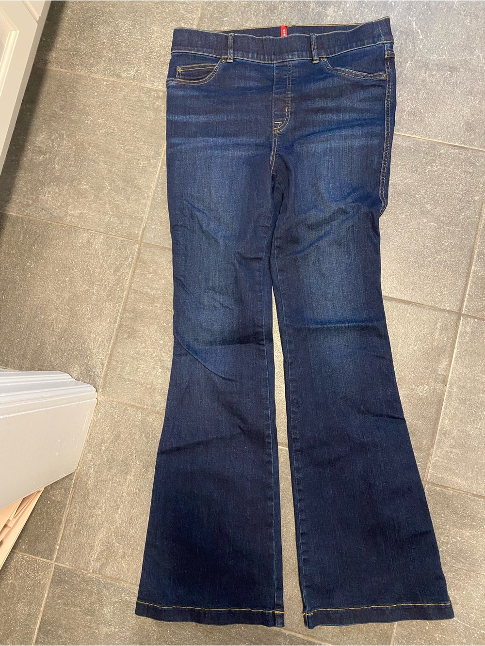 SPANX Dark Blue Flare Women's Jeans